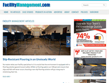 Tablet Screenshot of facilitymanagement.com